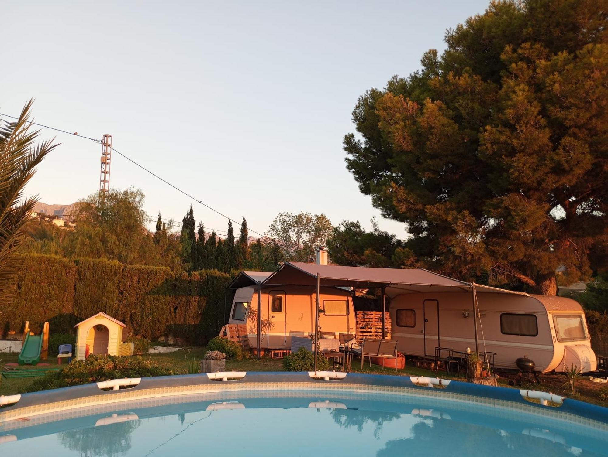 Caravana- Glamping Casa Tortuga La Nucía Buitenkant foto