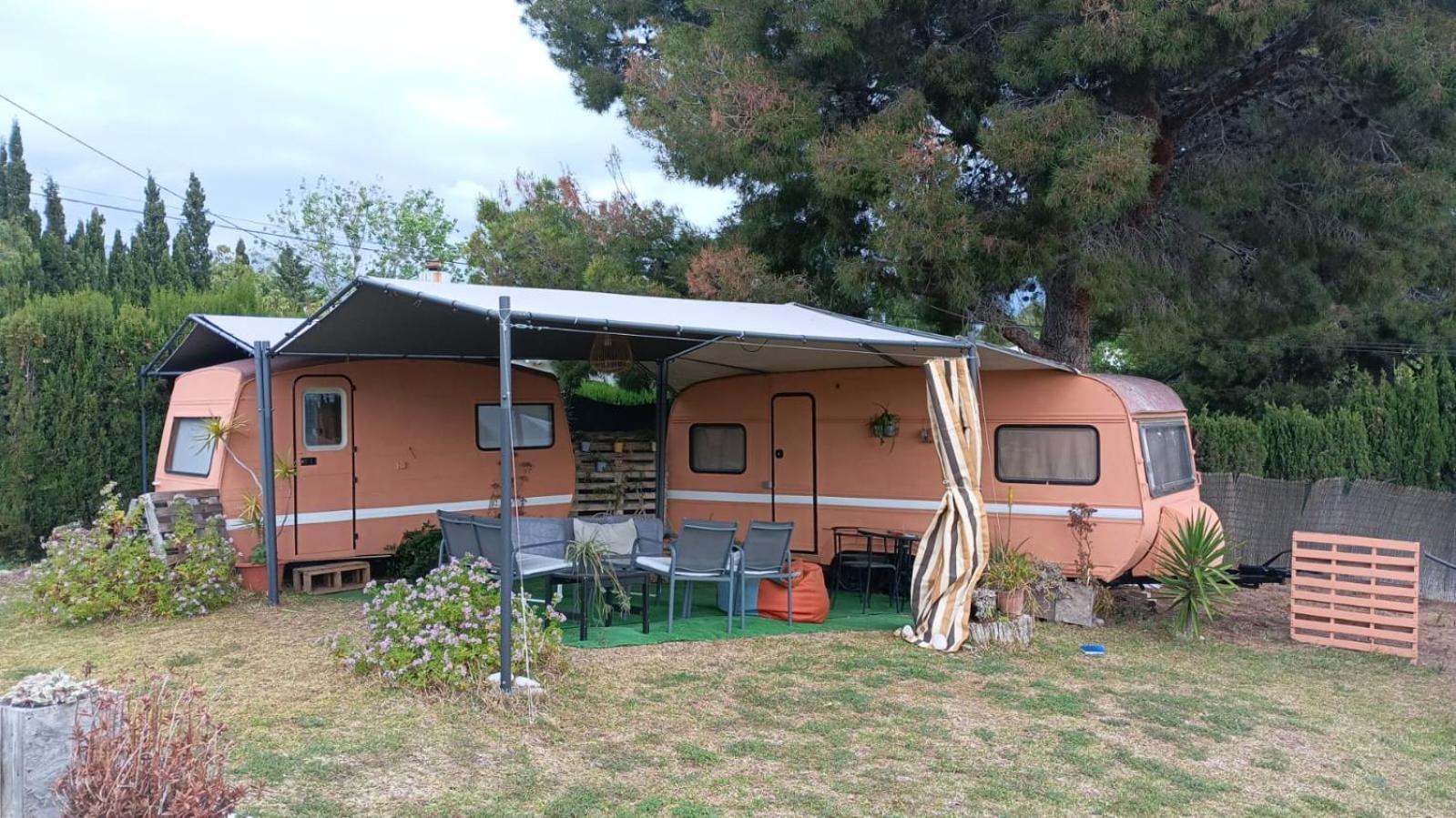 Caravana- Glamping Casa Tortuga La Nucía Buitenkant foto