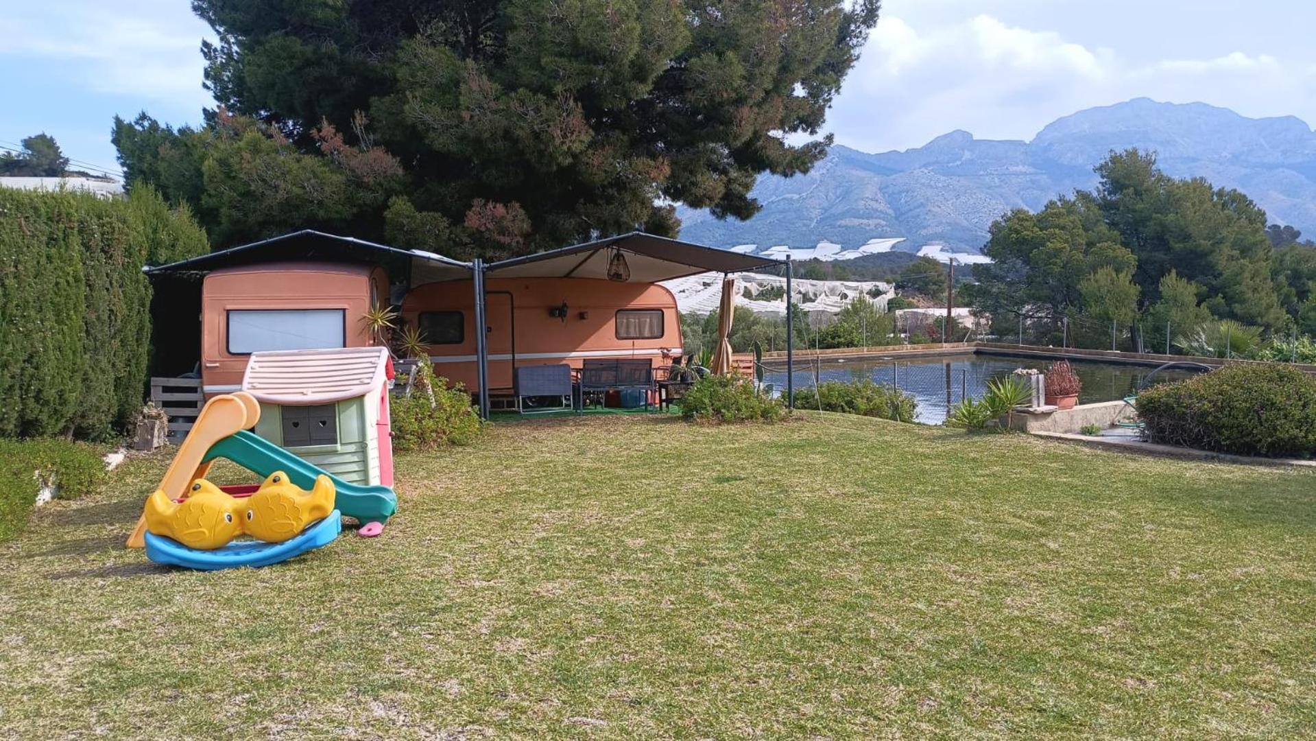 Caravana- Glamping Casa Tortuga La Nucía Buitenkant foto